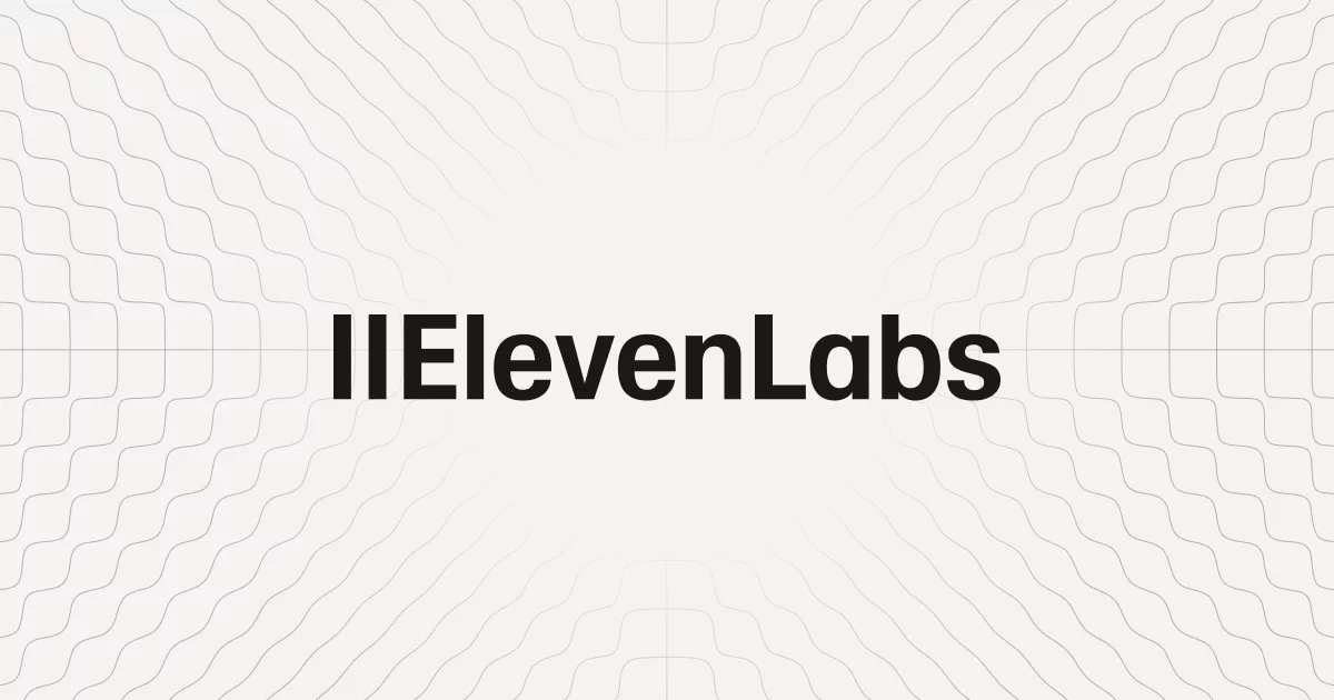 ElevenLabs 官方分享图